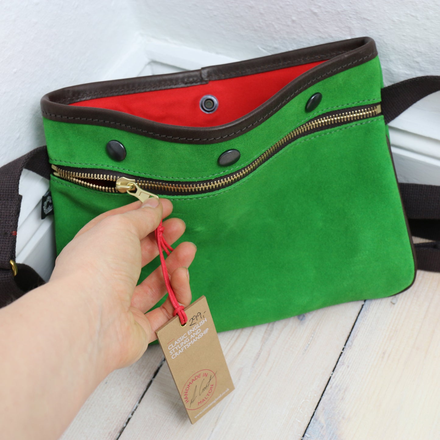 Croots-Suede Sacocht-Velours