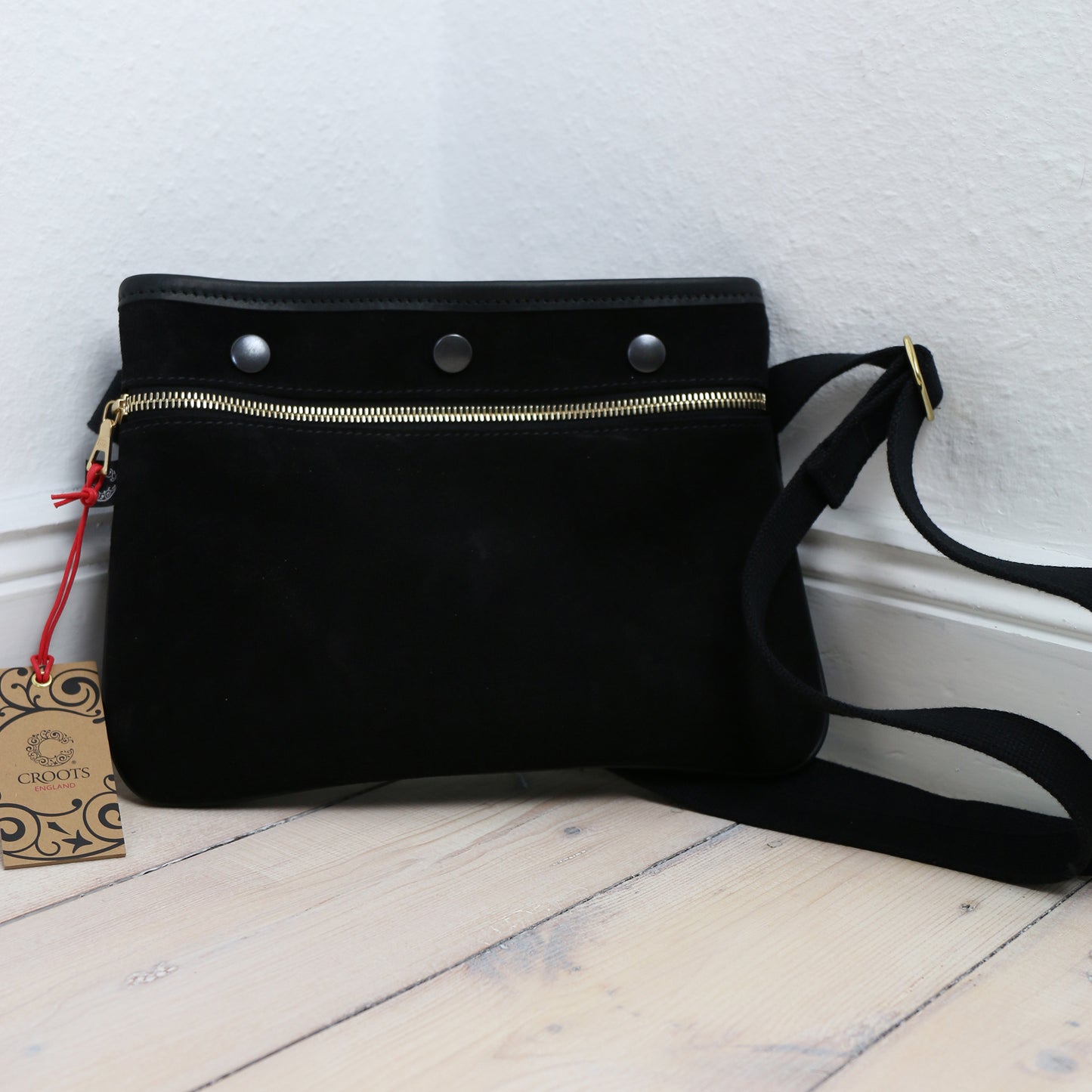 Croots-Suede Sacocht-Velours