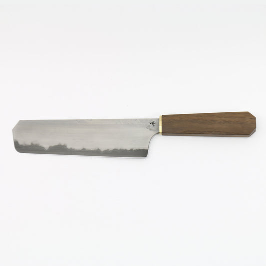 H8-DL-EG Nakiri - japanisches Gemüsemesser - Dreilagenstahl | Hohenmoorer Messermanufaktur Dreilagenstahl Messer
