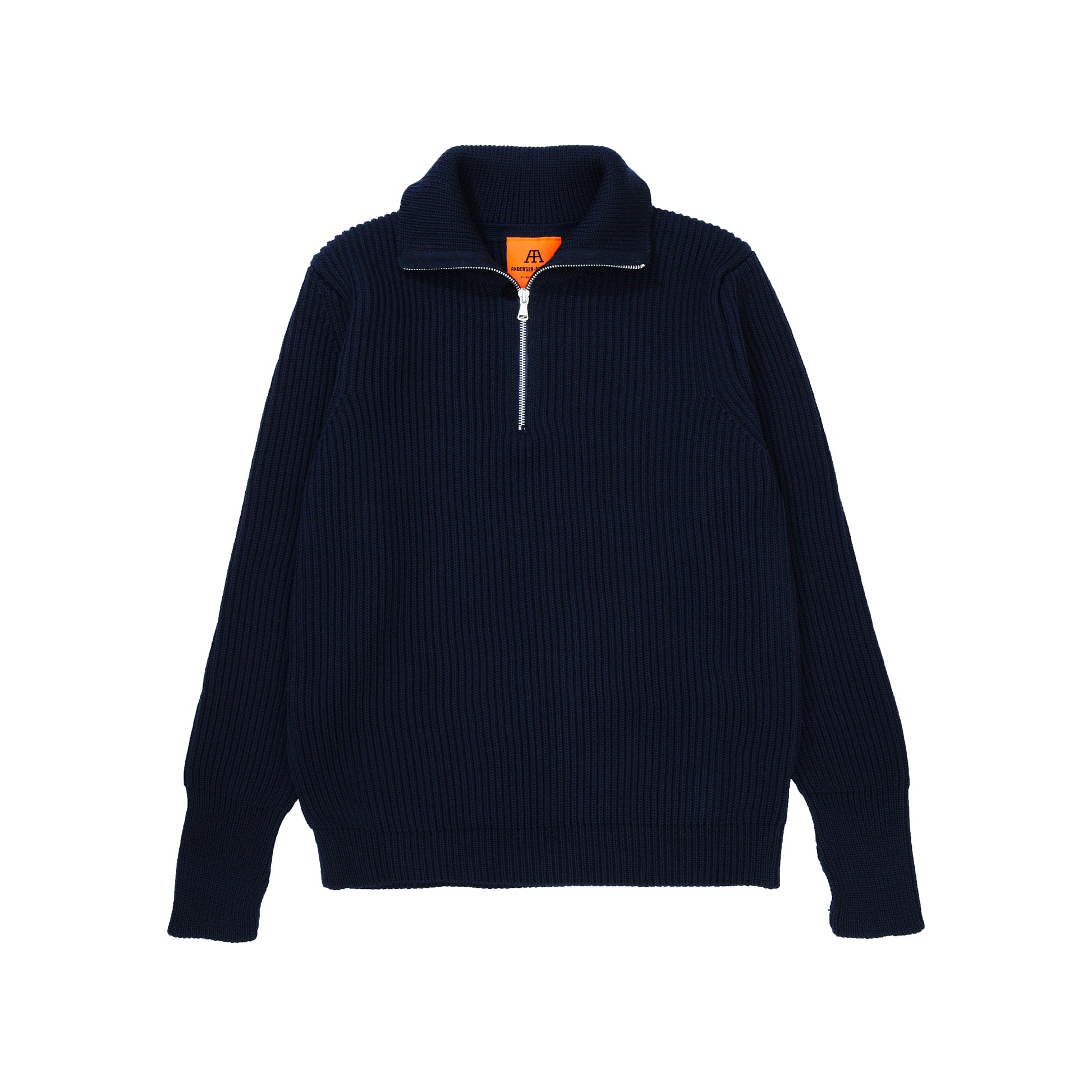 Navy Half Zip Navy | Andersen & Andersen Pullover, Rollkragen Pullover