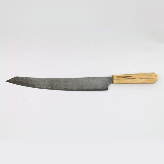 HGRILL-EX-AH grill knife with 30cm blade length - Damascus knife Exclusive