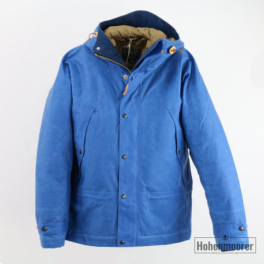 Mountin Jacket 7103-WX Mid Blue | Manifattura Ceccarelli Warme Jacke, Wachsjacke