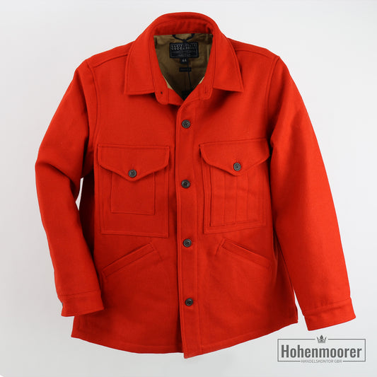 Wool Cruiser Jacket in Robbia | Manifattura Ceccarelli Hemdjacke