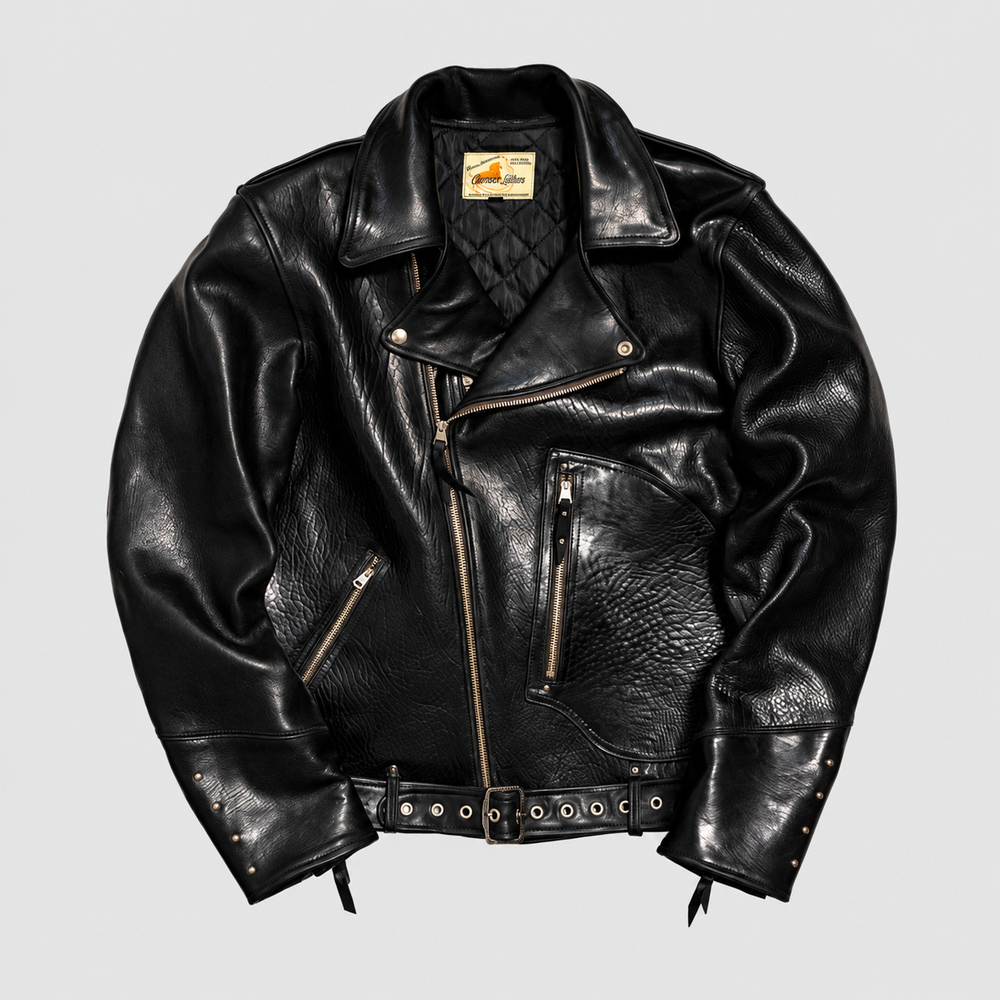 Double Helix Falconer Black – Veste en cuir de cheval